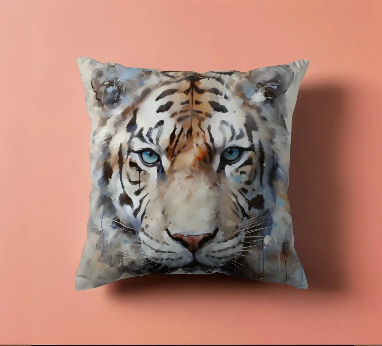 Tiger Abstract 2 cuscino da Mateo