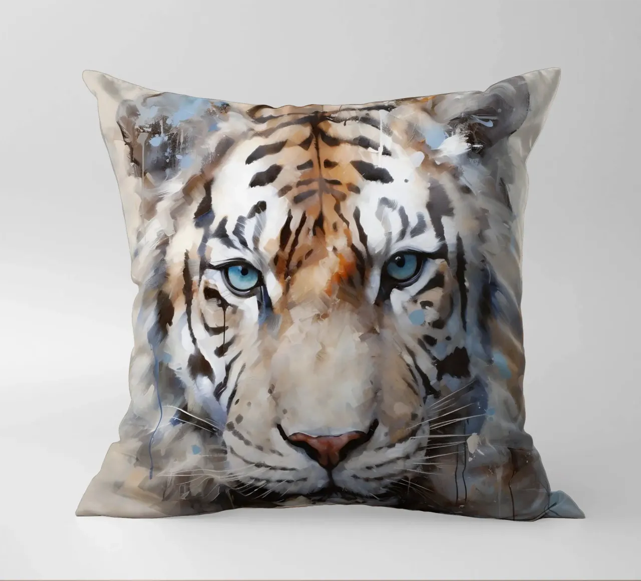 Tiger Abstract 2 cuscino da Mateo