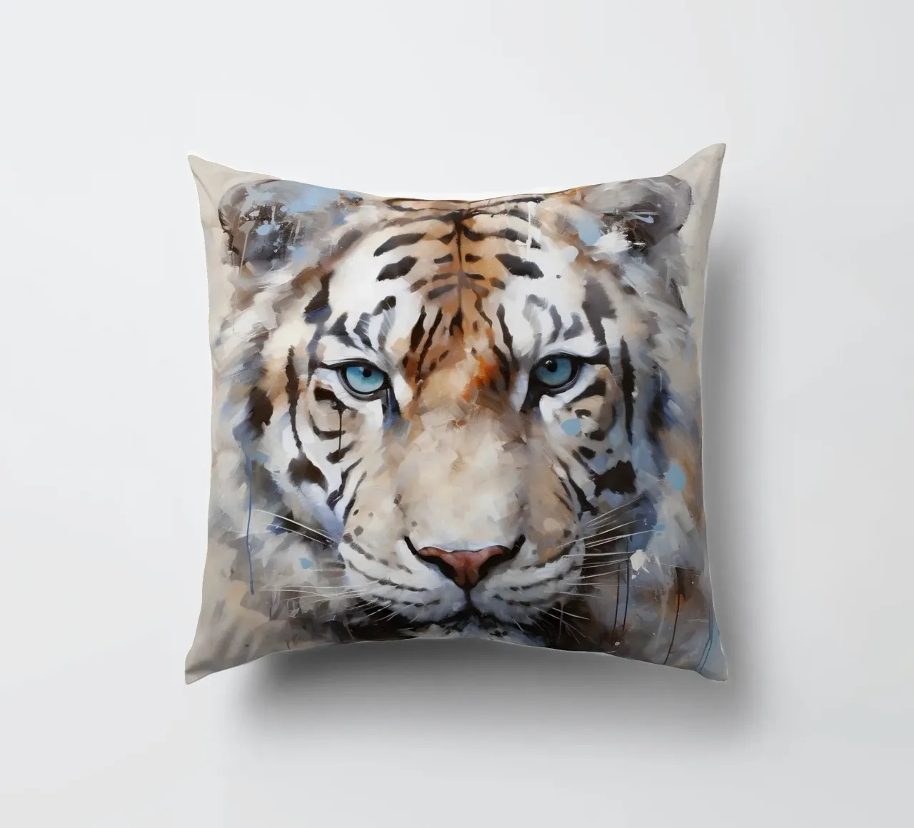 Tiger Abstract 2 cuscino da Mateo