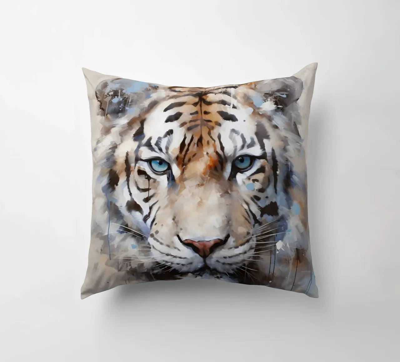 Tiger Abstract 2 cuscino da Mateo