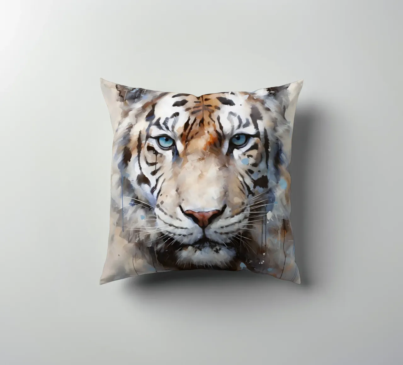 Tiger Abstract 2 cuscino da Mateo