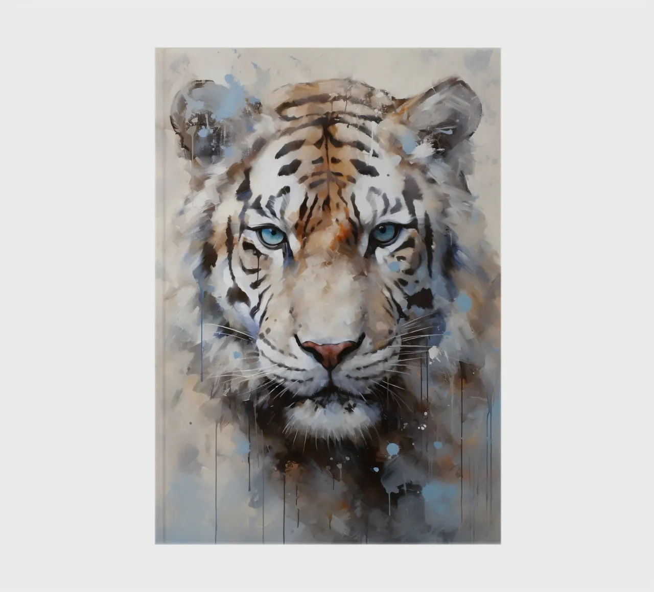 Tiger Abstract 2 diario da Mateo