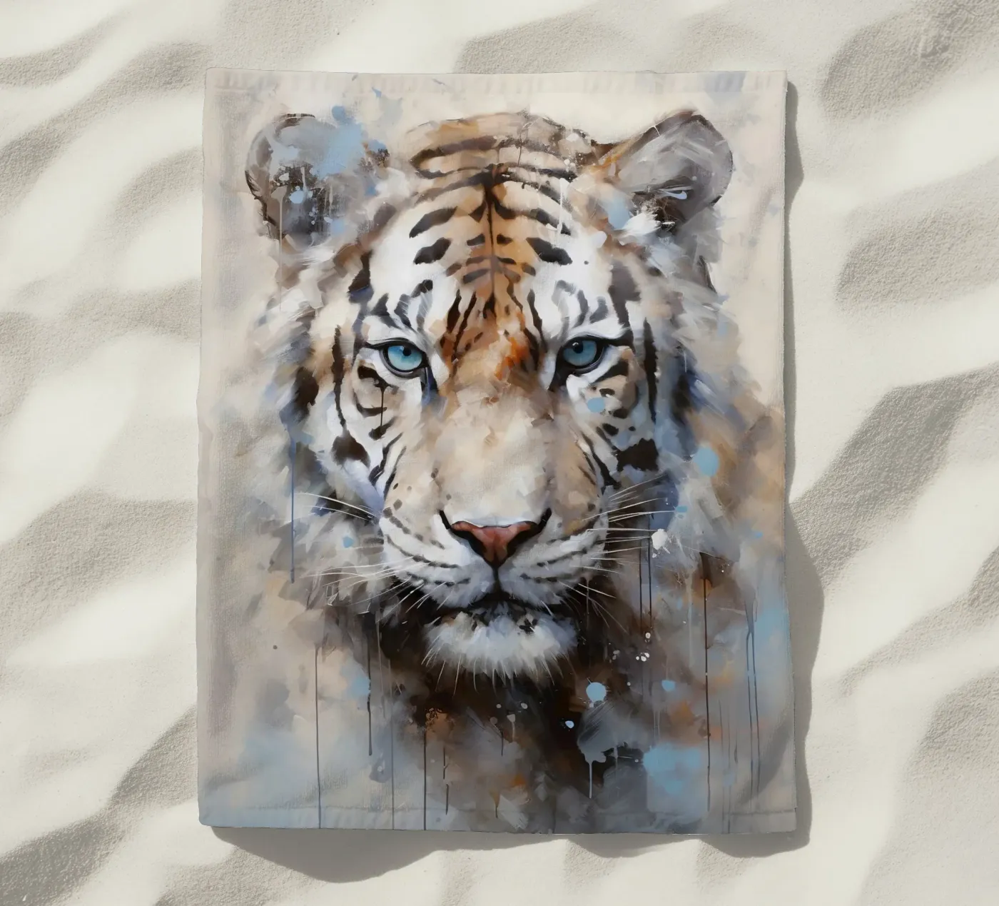 Tiger Abstract 2 telo mare da Mateo