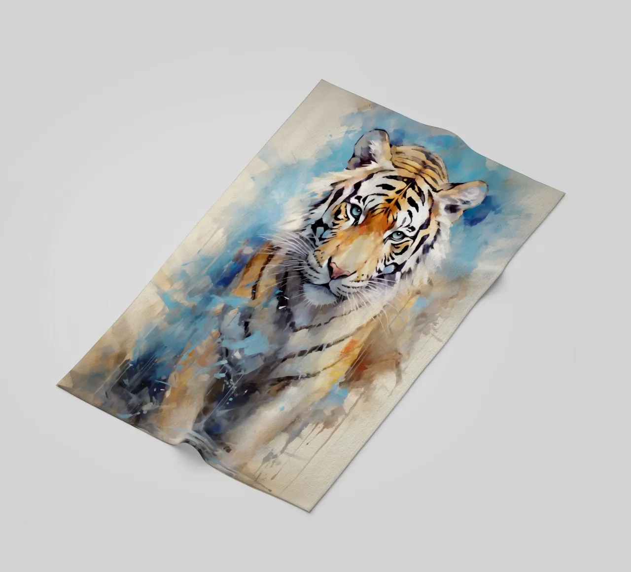 Tiger Abstract 3 telo mare da Mateo