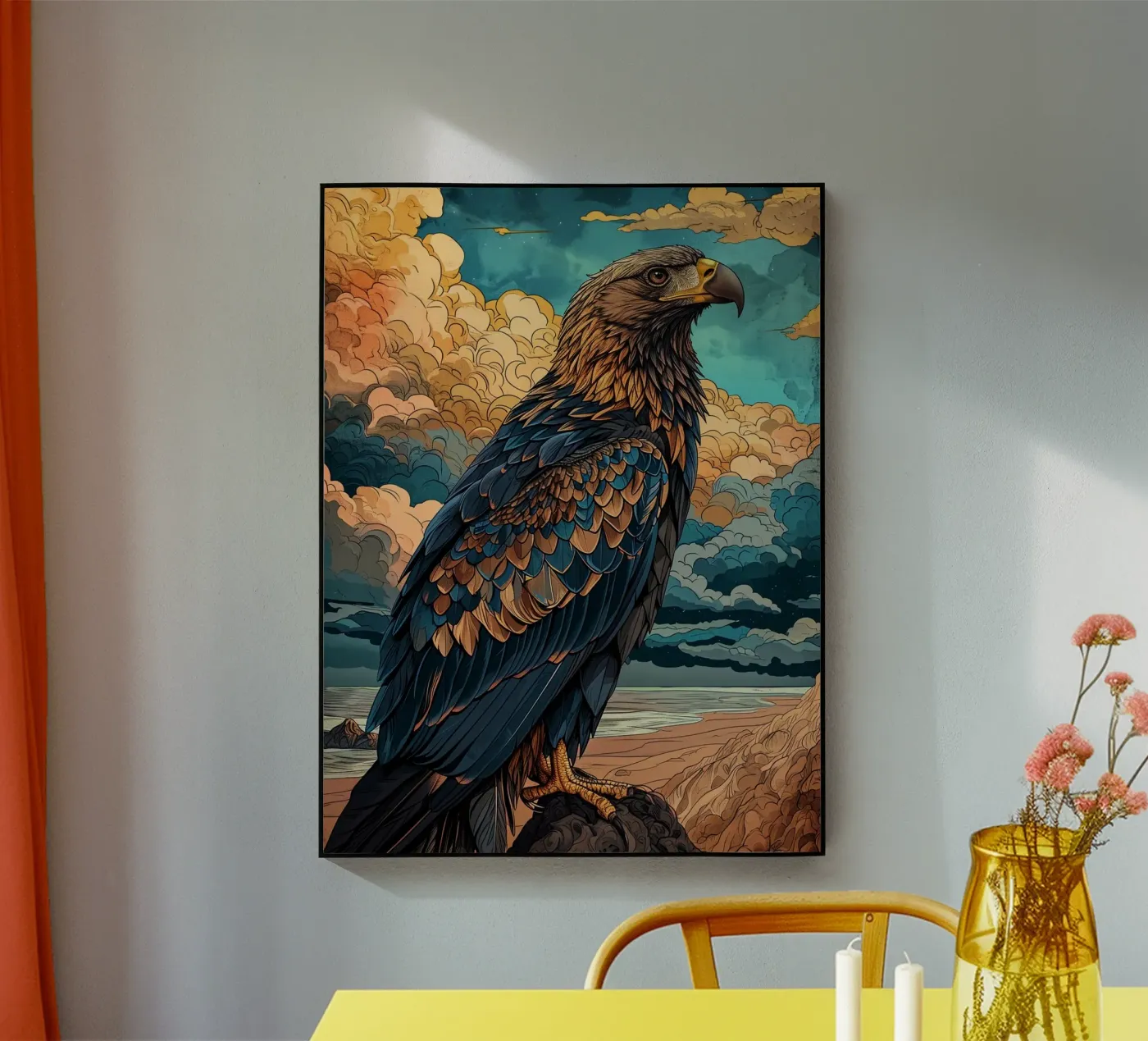 Eagle Modern acrylic glass by Mateo