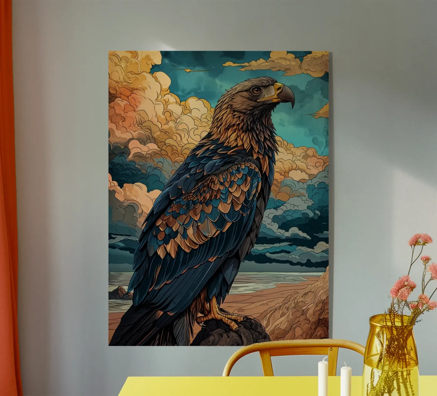 Eagle Modern acrylic glass by Mateo