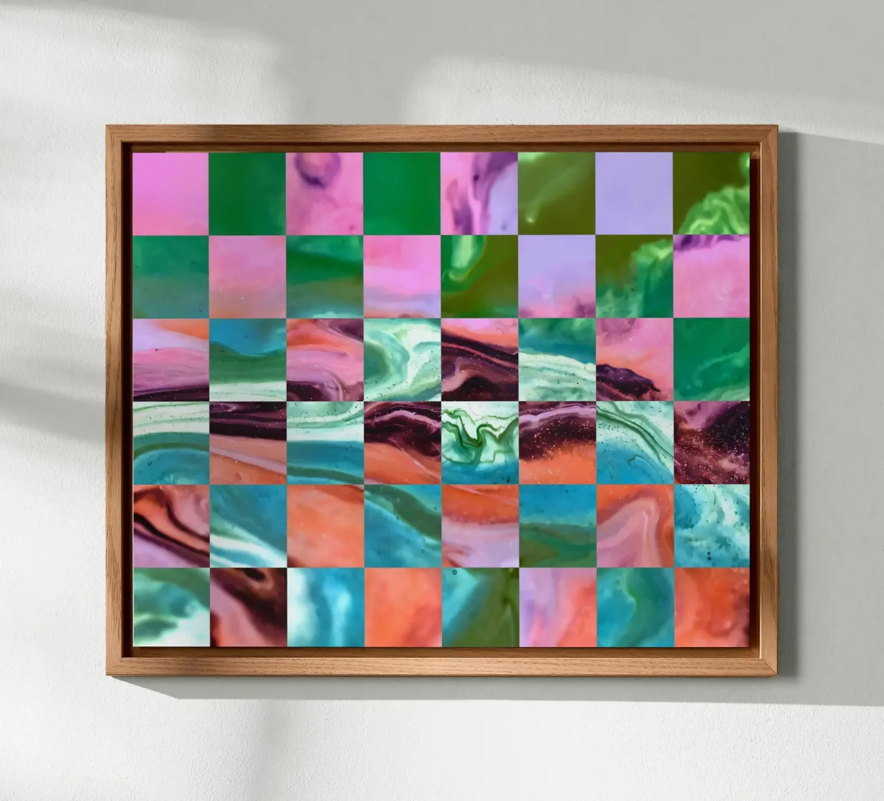 Mood Waves Fluid Checkerboard Forex-Platte von 83oranges