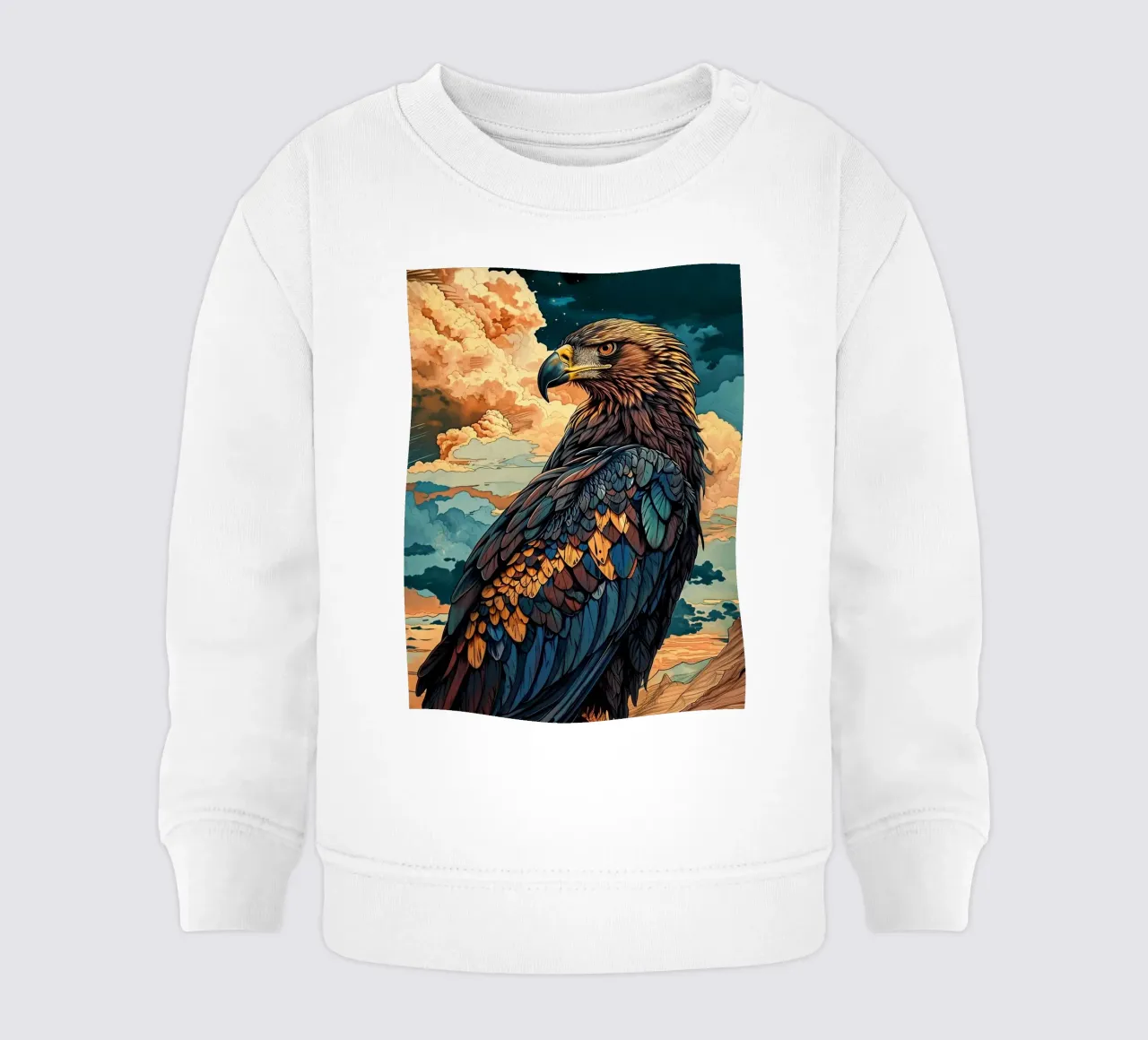 Eagle Modern 3 felpa neonato da Mateo