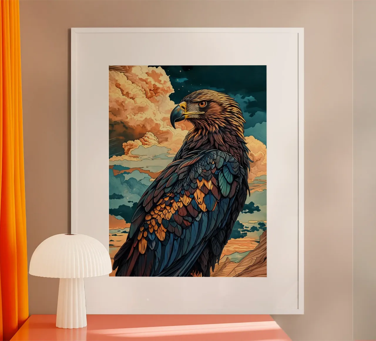Eagle Modern 3 carta hahnemühle da Mateo