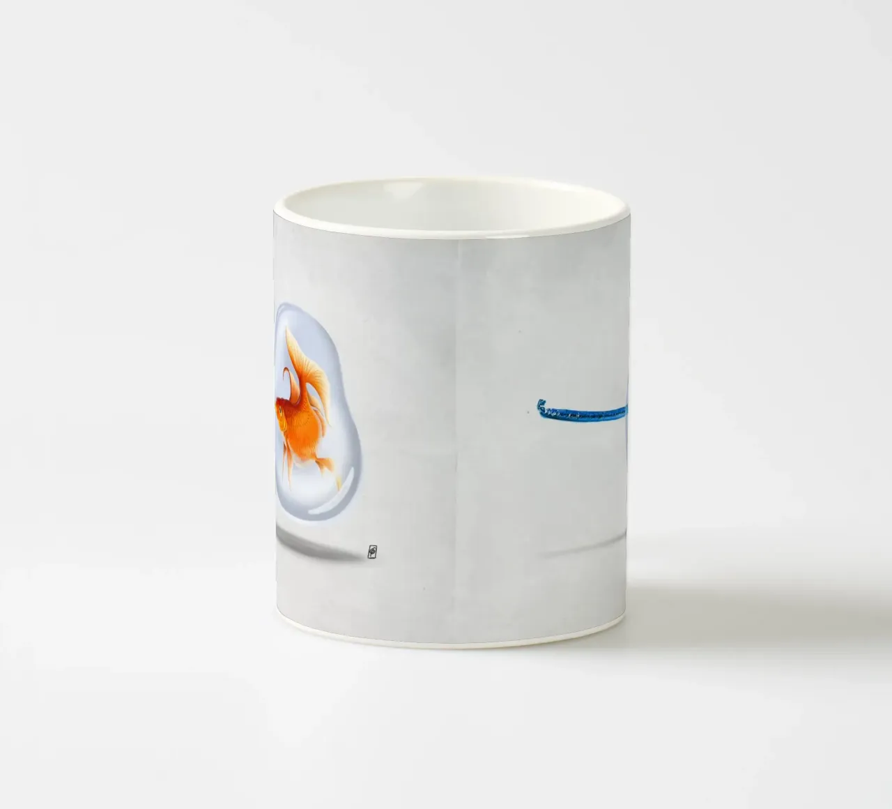 Popper (Wordless) tazza in ceramica da Rob Art | Illustration