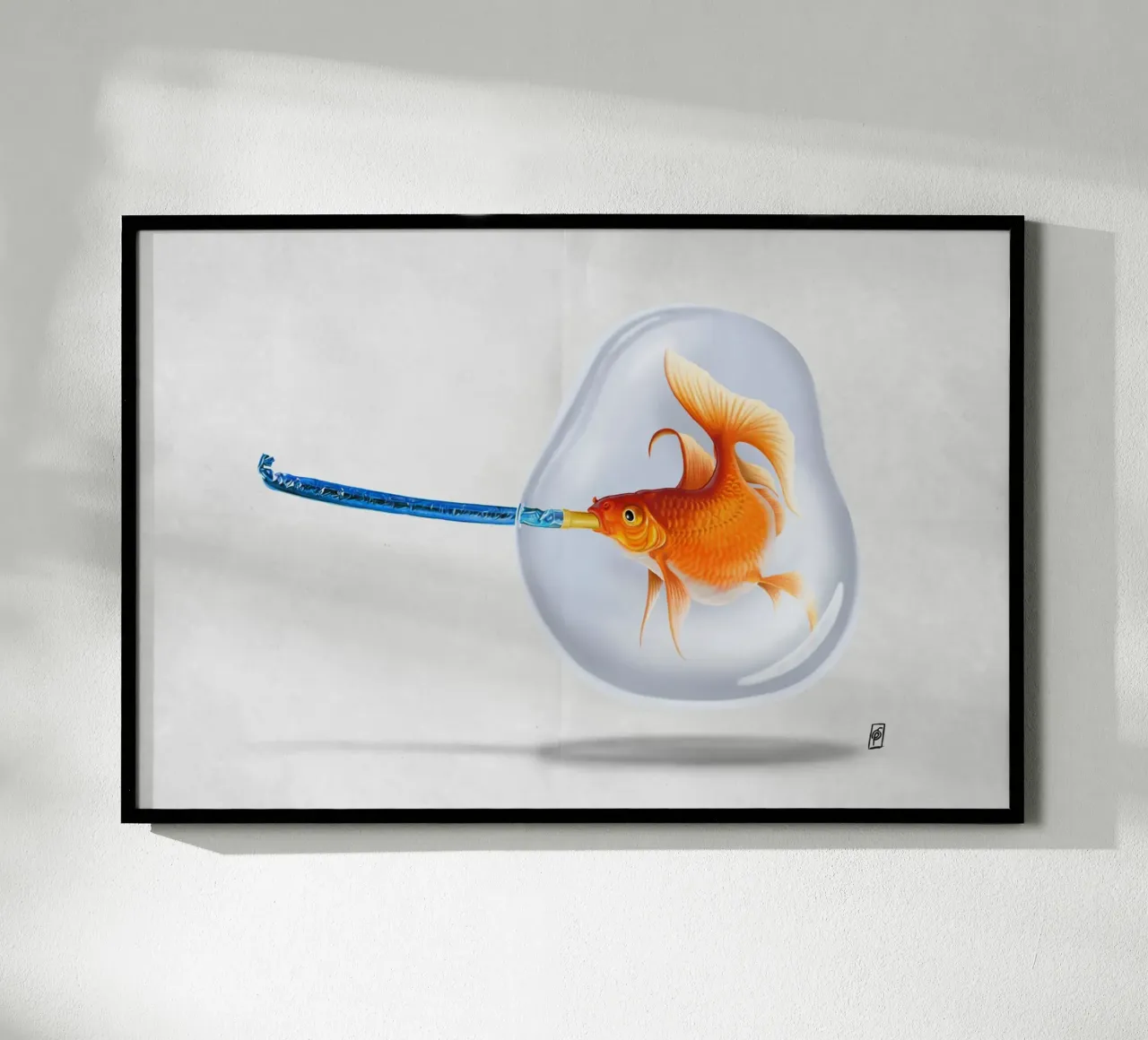 Popper (Wordless) carta hahnemühle da Rob Art | Illustration