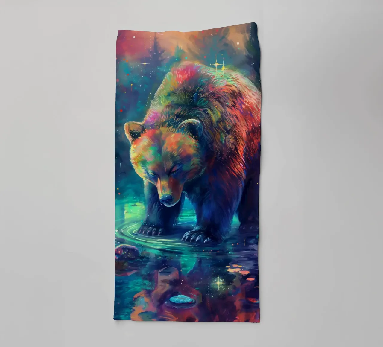 Bear Colorful asciugamano da bagno da Mateo