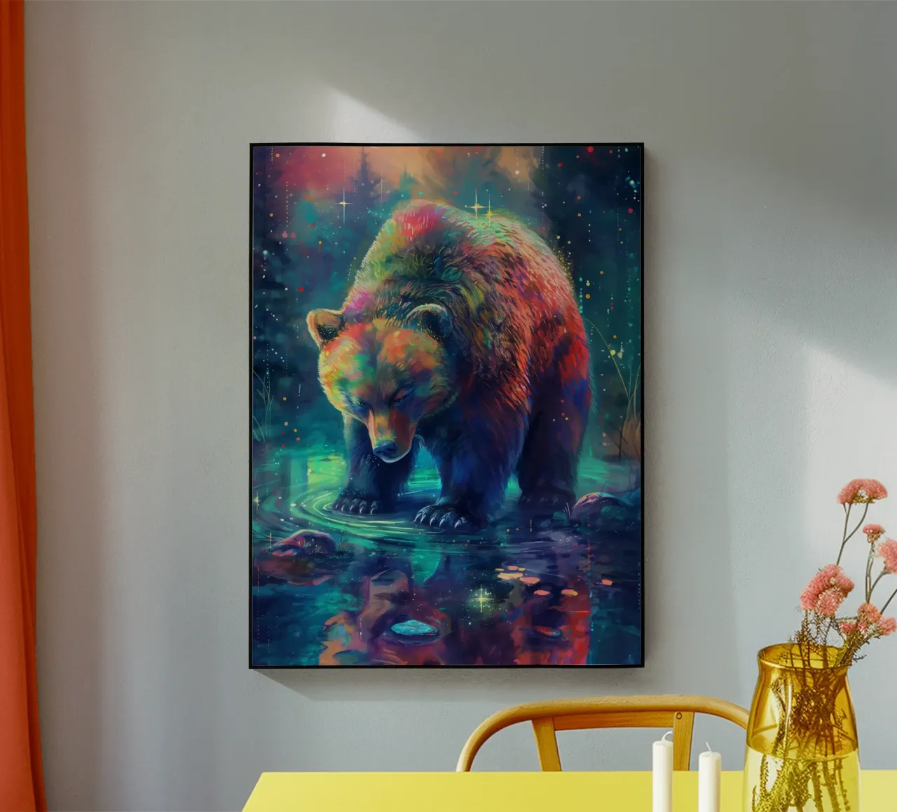 Bear Colorful plexiglass da Mateo