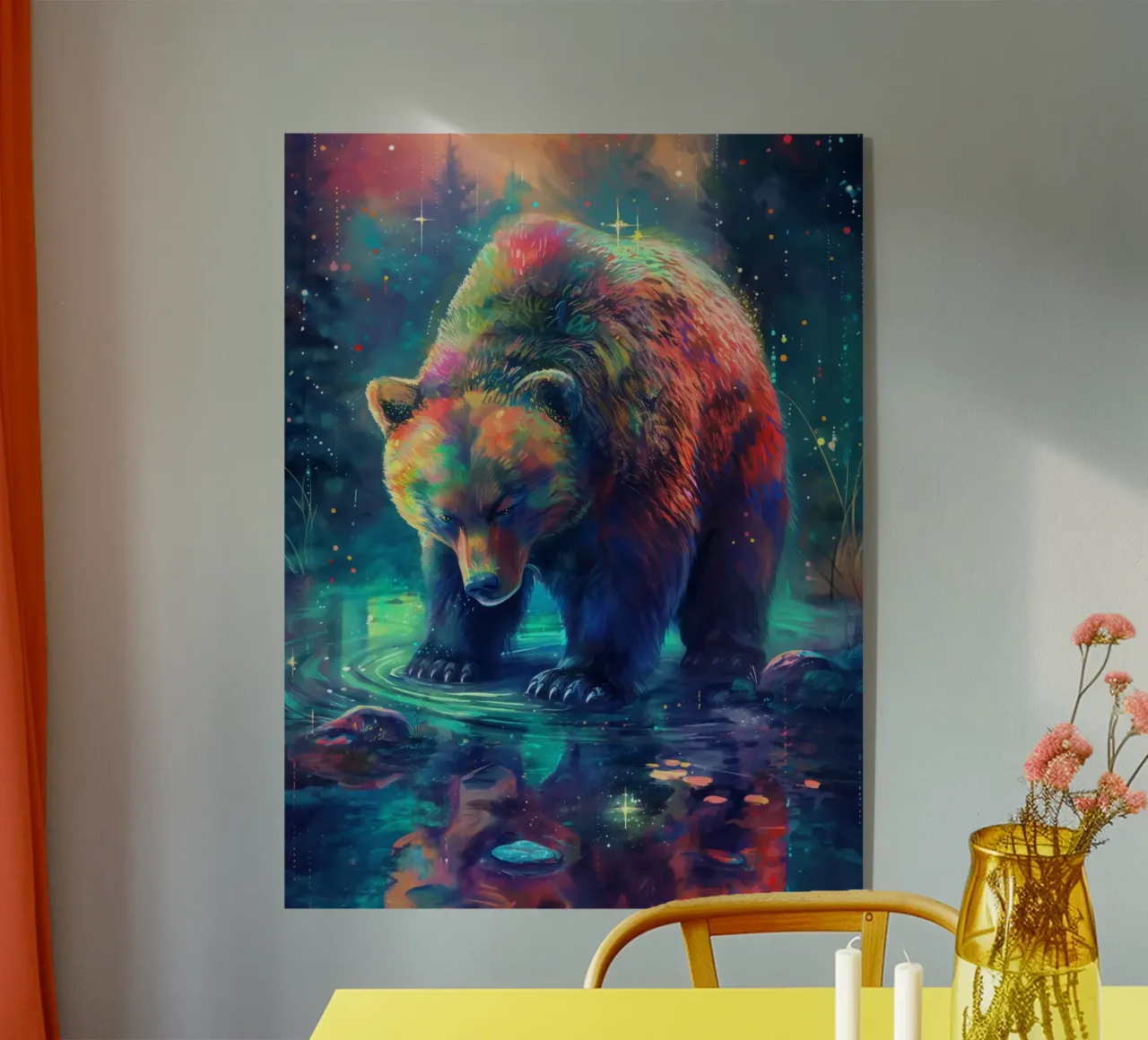Bear Colorful plexiglass da Mateo