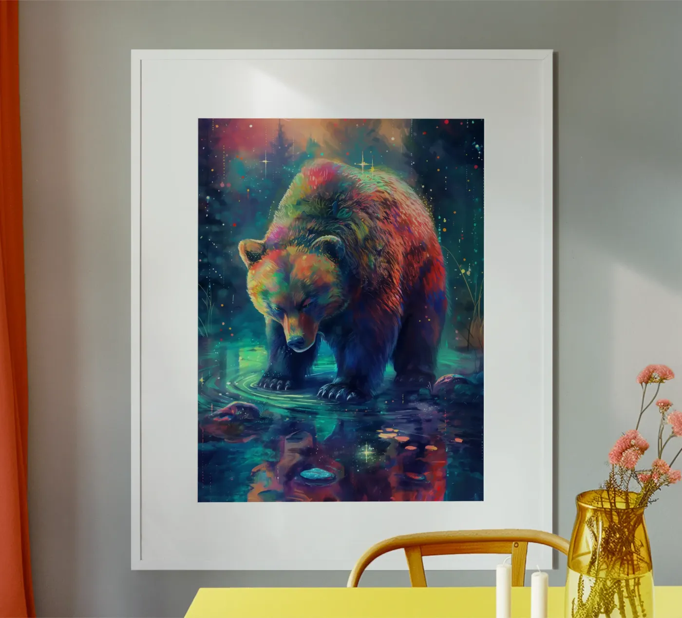 Bear Colorful poster da Mateo