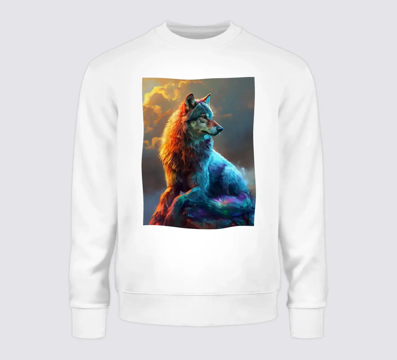 Wolf Modern 2 sweatshirt by Mateo
