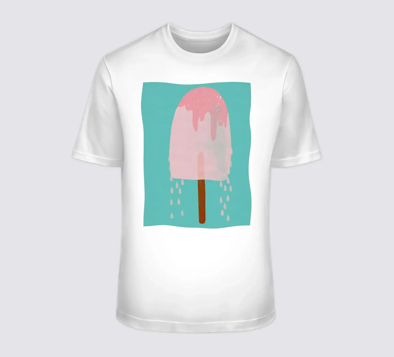 Ice Cream Strawberry t-shirt da treechild