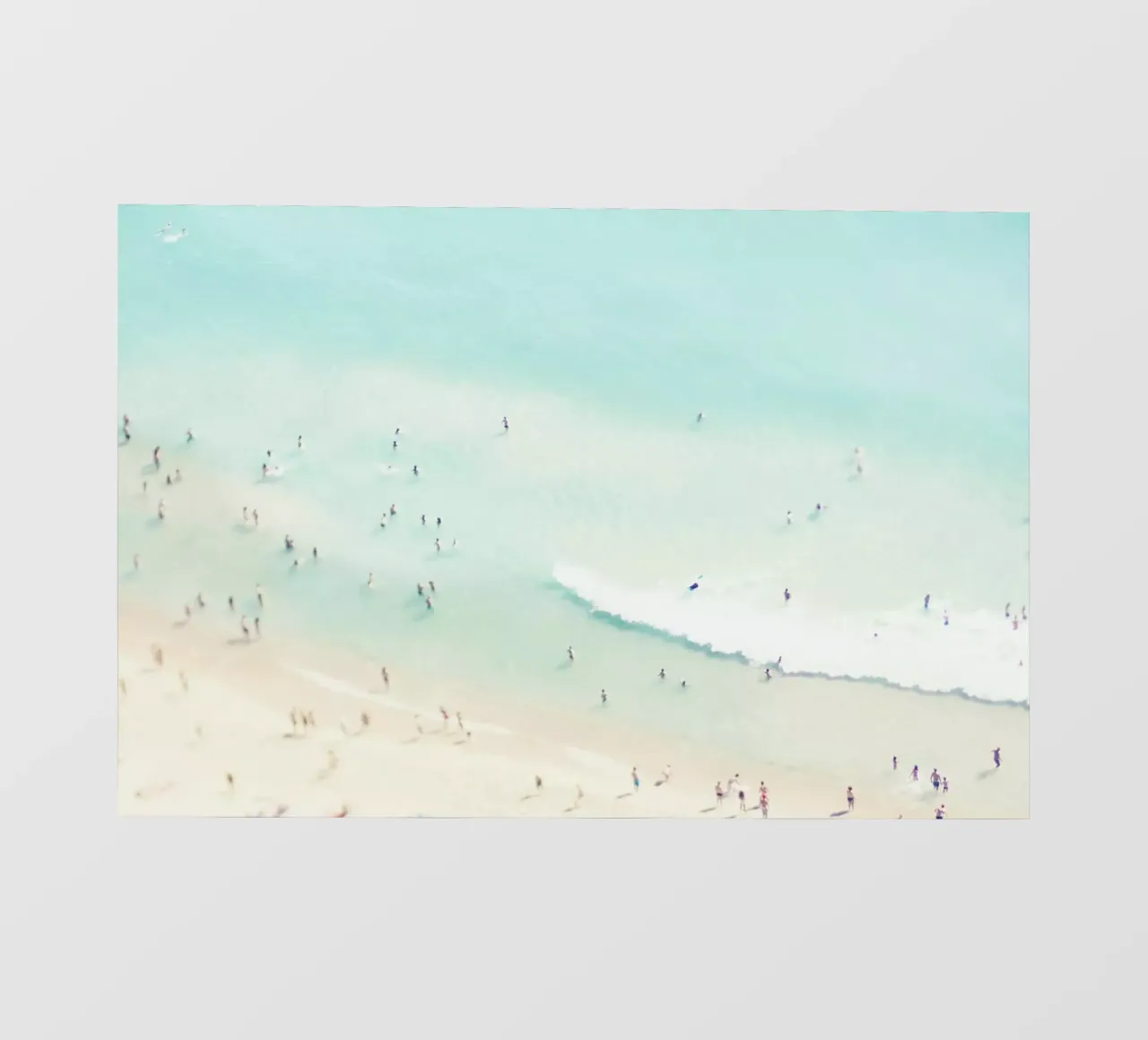 Beach Love telo in pvc da Ingrid Beddoes