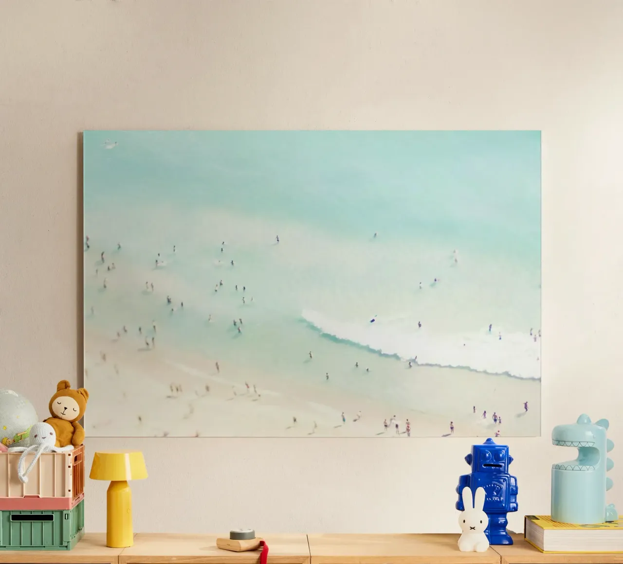 Beach Love plexiglass da Ingrid Beddoes