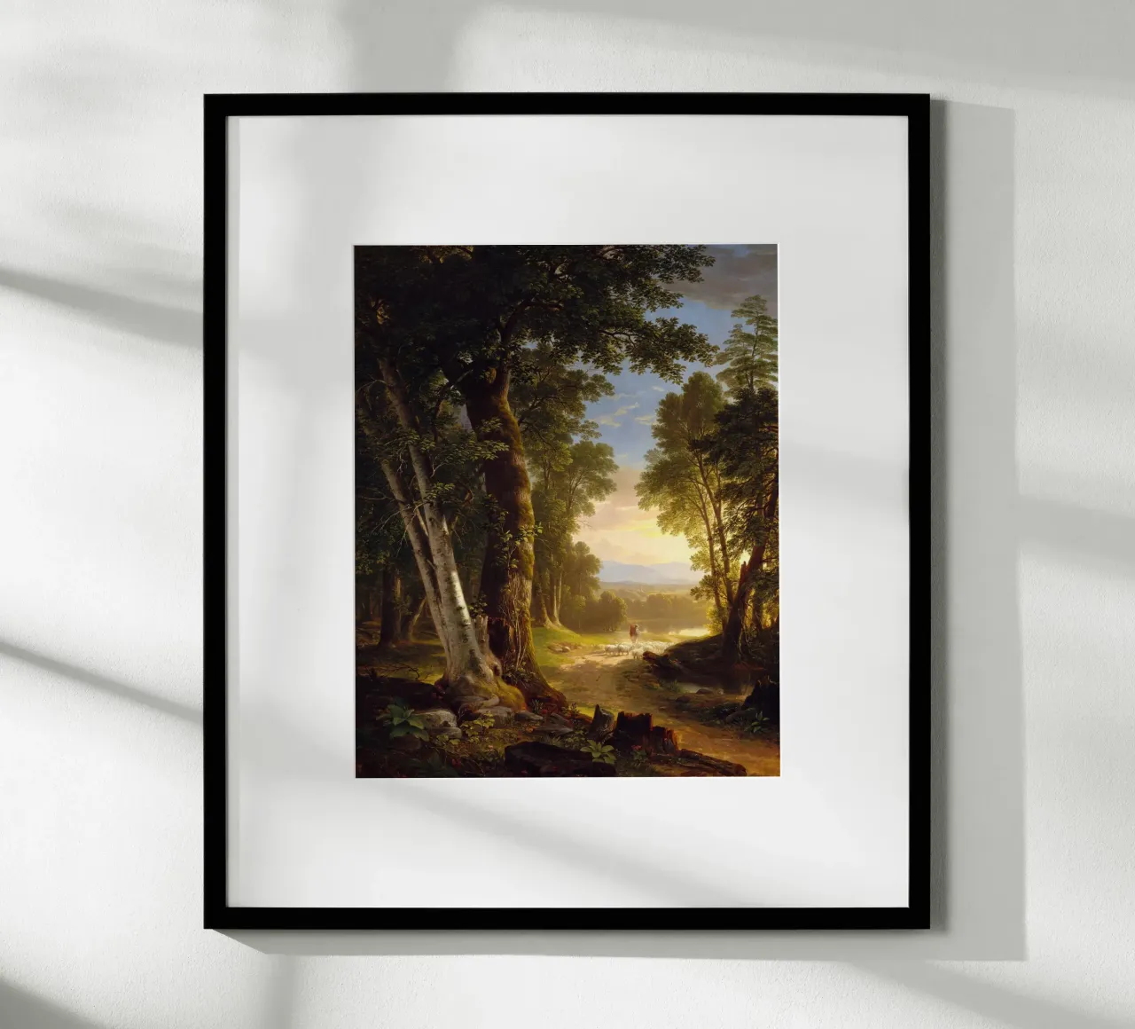 Asher Brown Durand - I faggi carta hahnemühle da Timeless Artworks