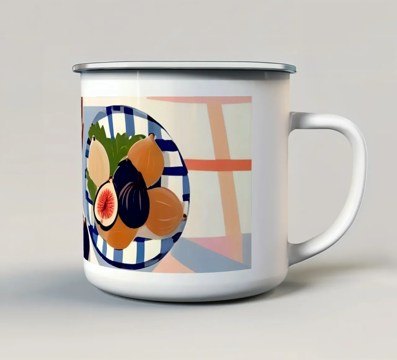 Fichi & Fika tazza in smalto da 83oranges