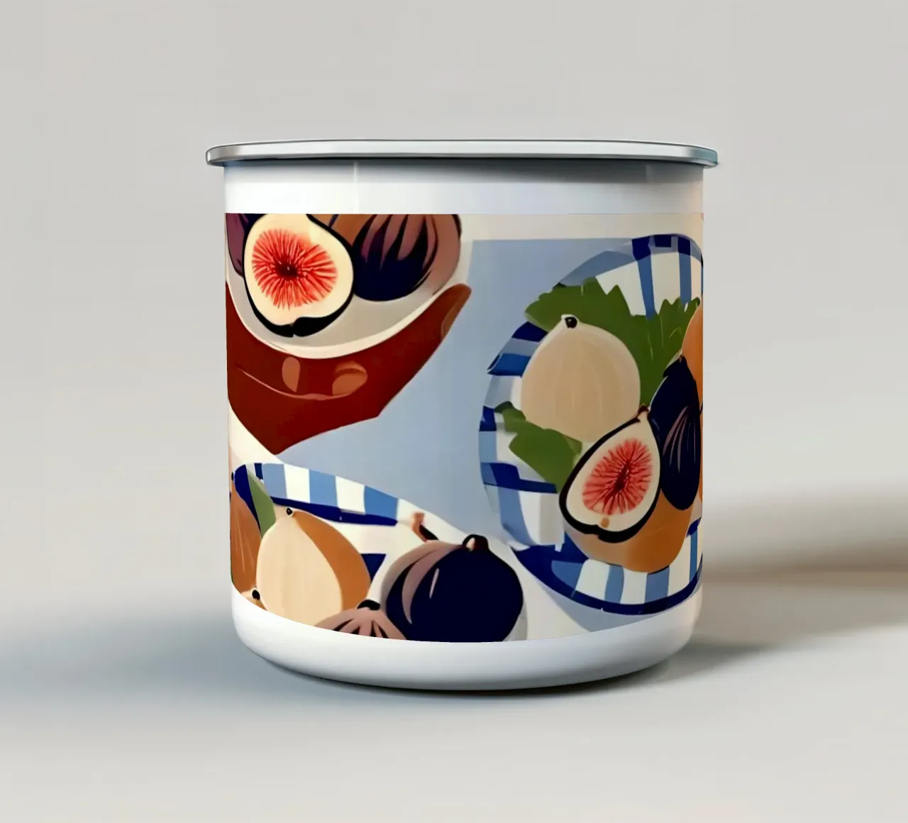 Fichi & Fika tazza in smalto da 83oranges