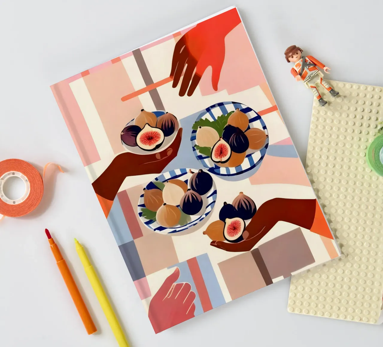 Figs & Fika notebook by 83oranges