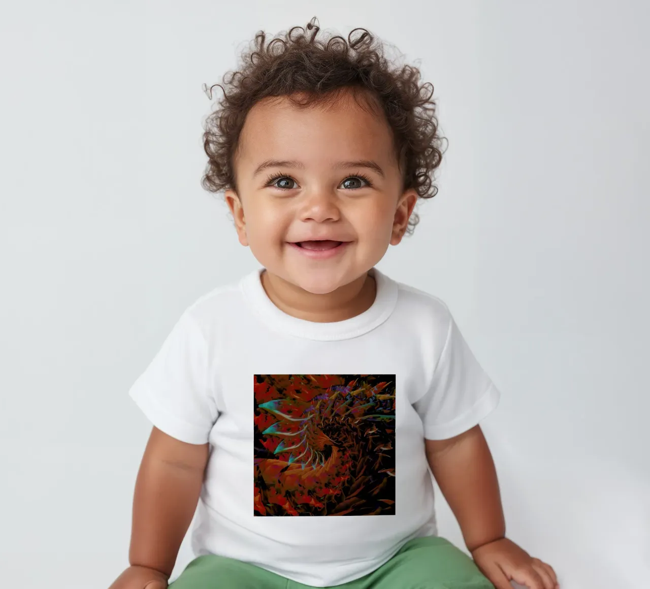 Pedalism baby t-shirt by Bryon S. White