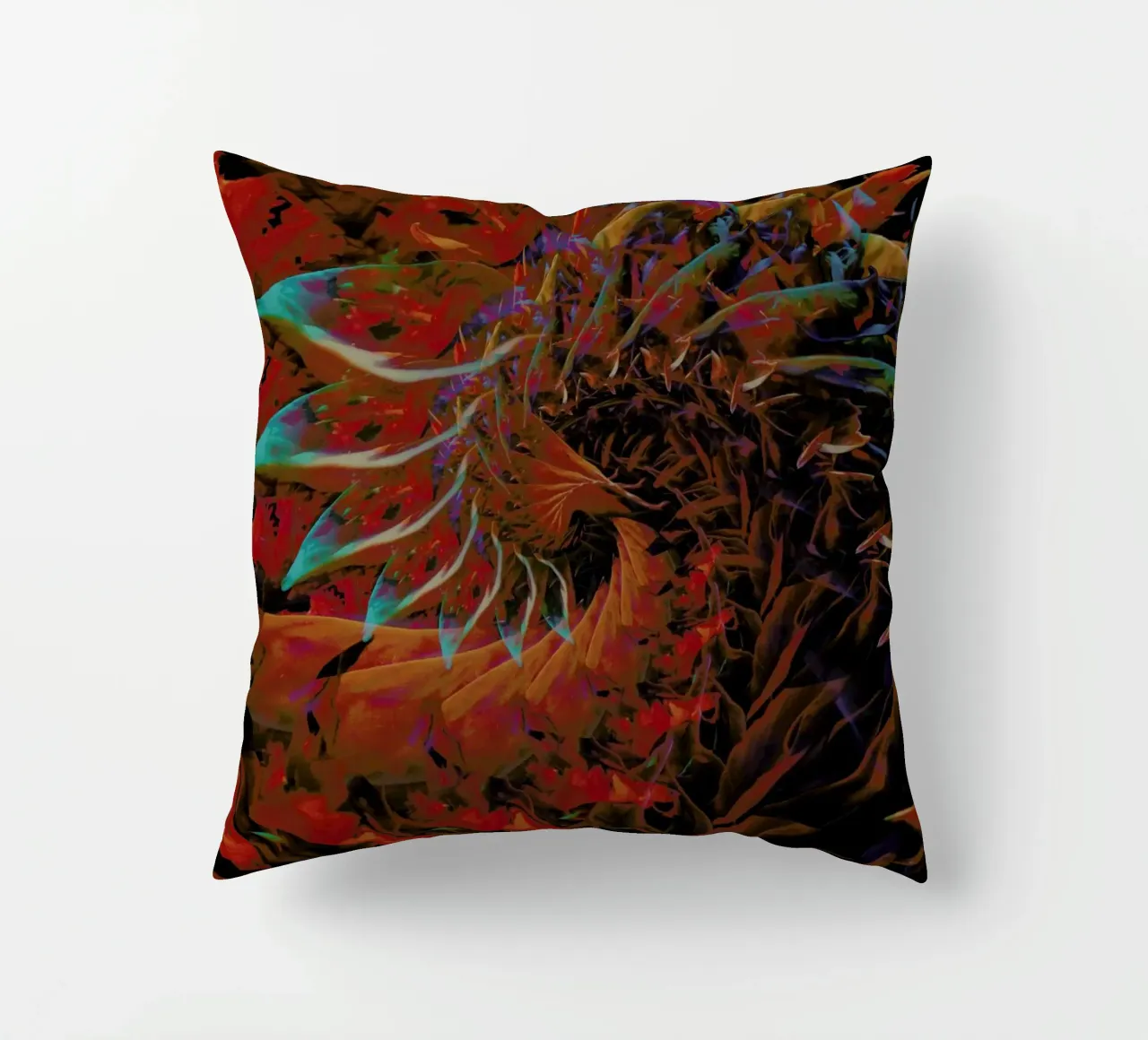 Pedalism decorative cushion by Bryon S. White