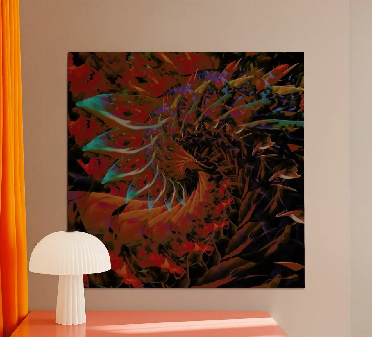 Pedalism poster con telaio in plastica da Bryon S. White