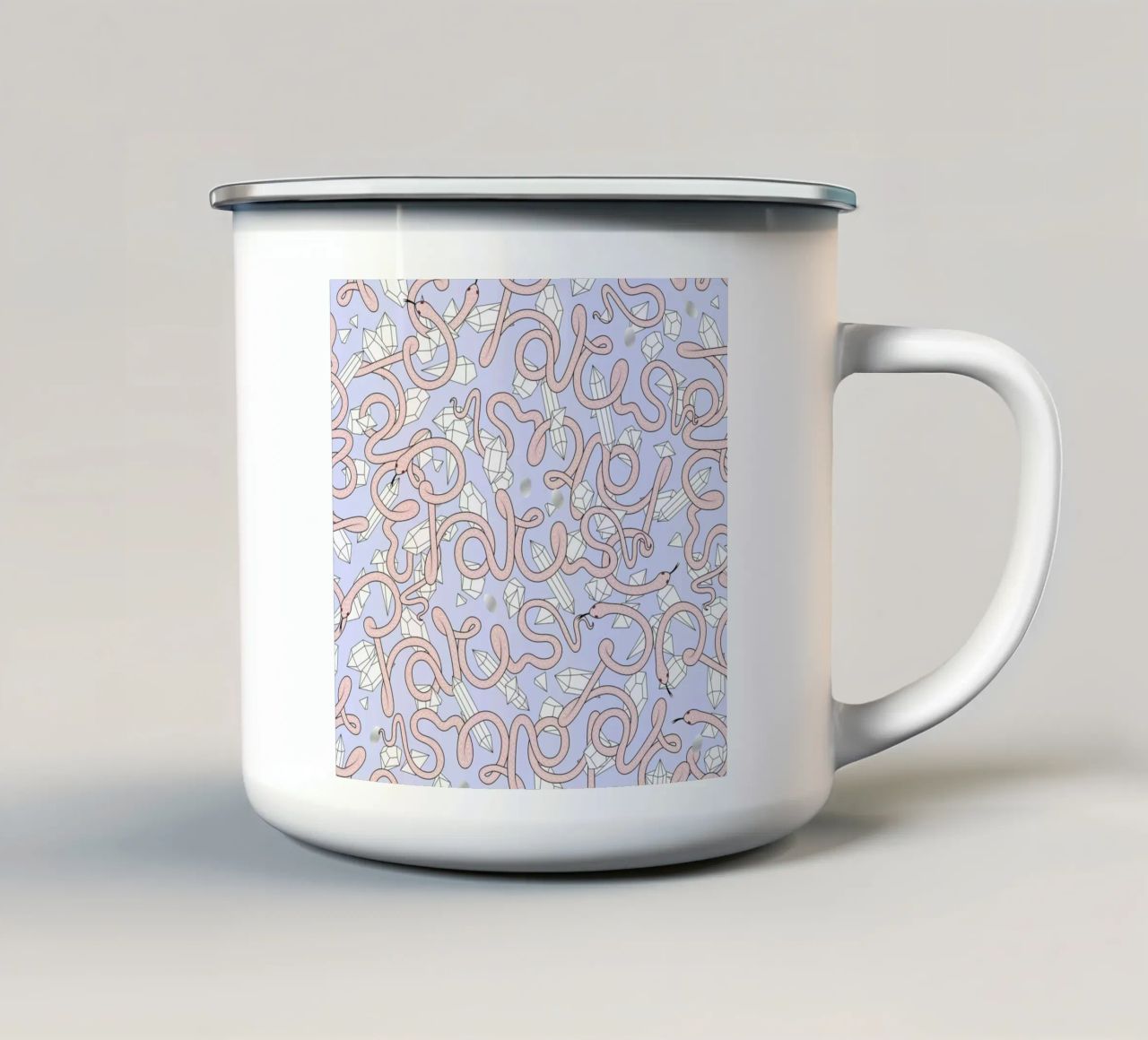 Parissssss tazza in smalto da Ruei