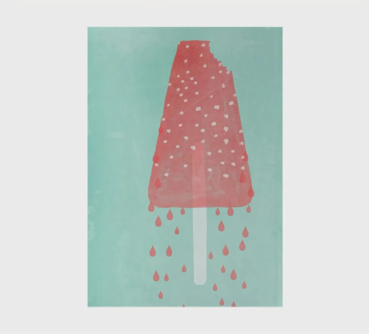 Ice Cream Rasperry notebook by treechild