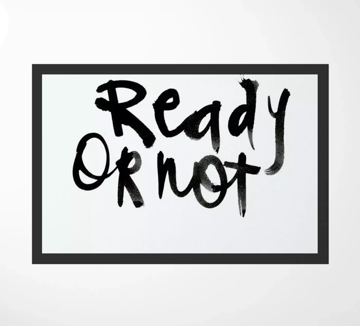 Ready or Not deurmat van Dead Language