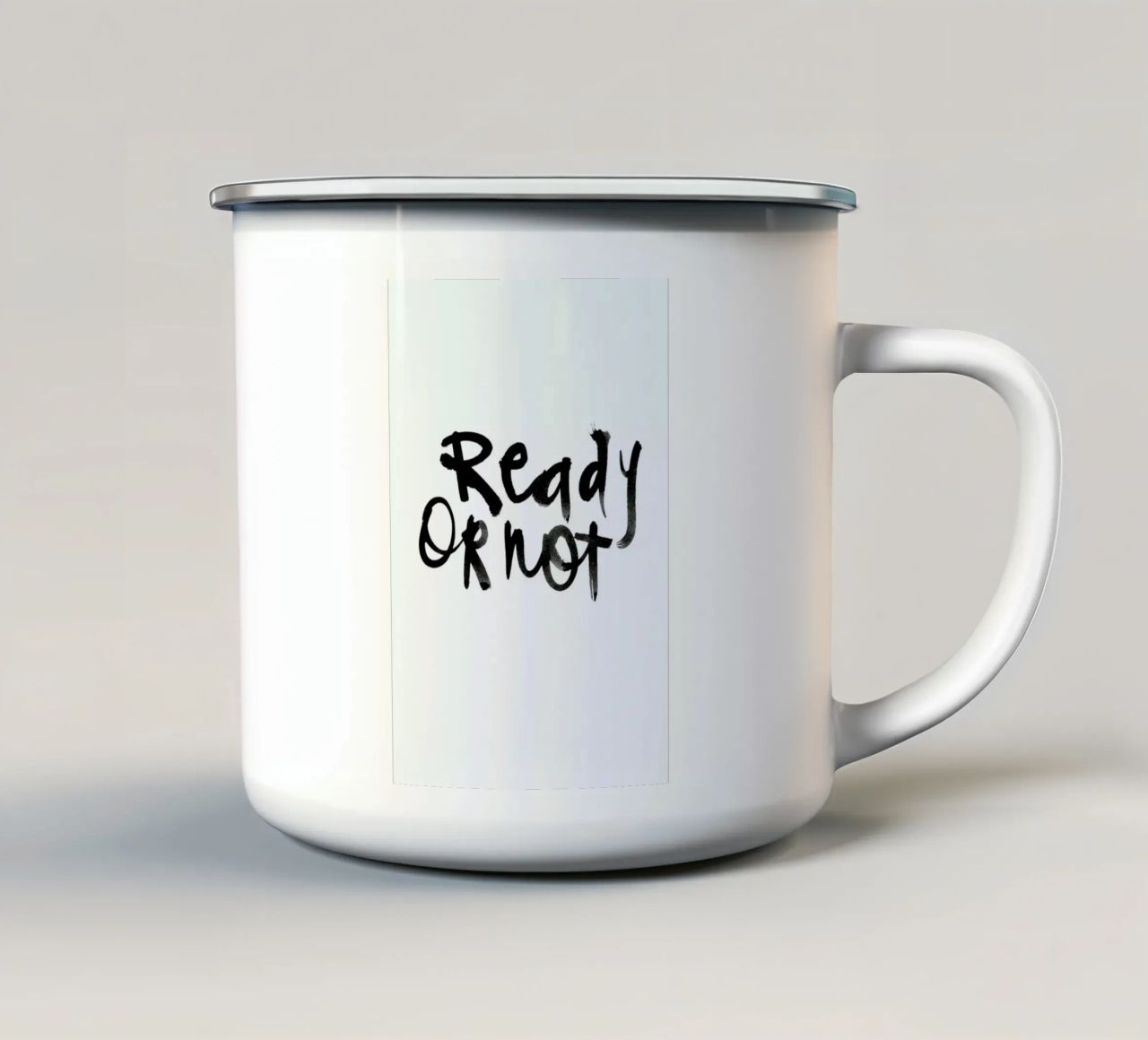 Ready or Not tazza in smalto da Dead Language