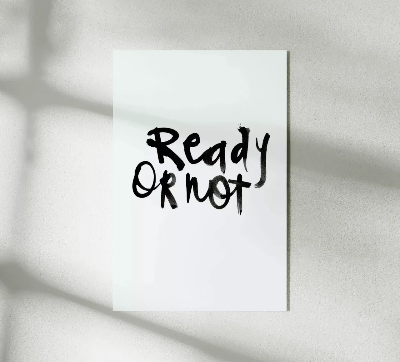 Ready or Not plexiglass da Dead Language