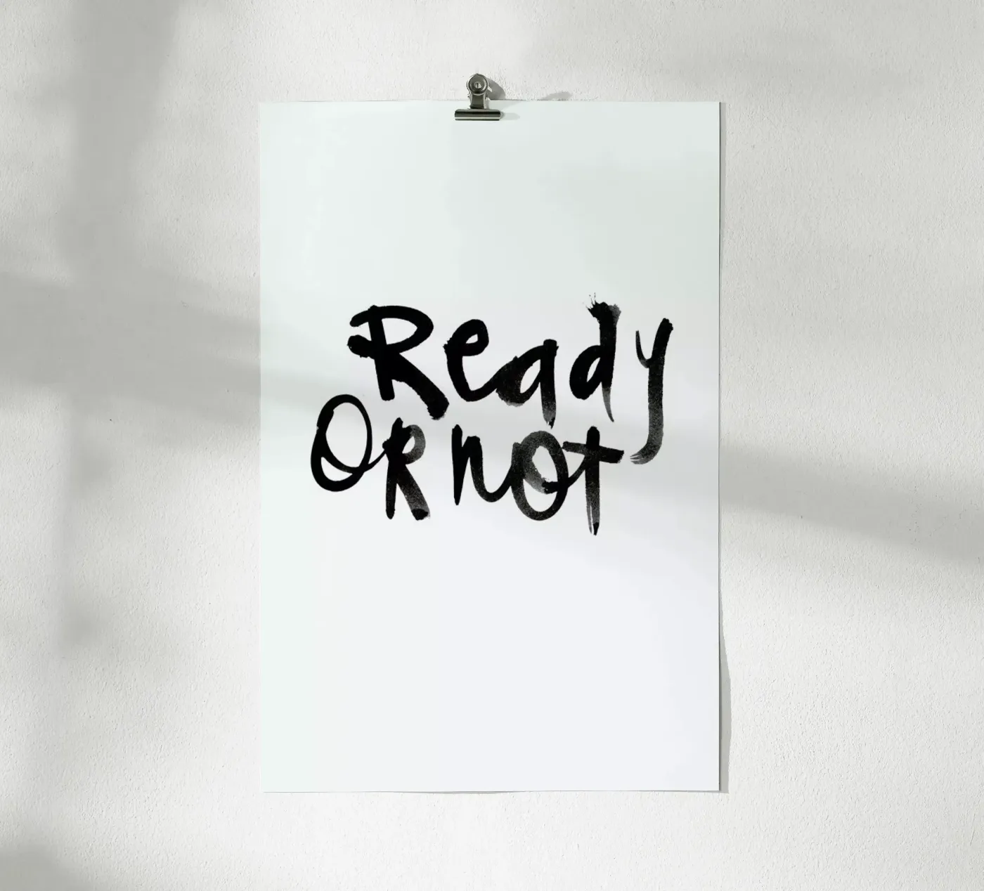 Ready or Not poster da Dead Language