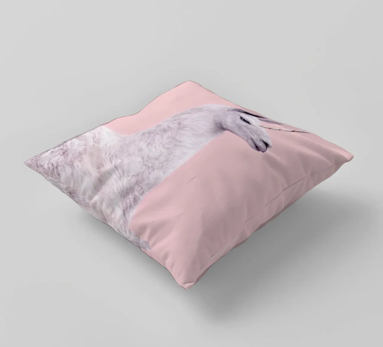 Llama Unicorn cuscino da Paul Fuentes Design