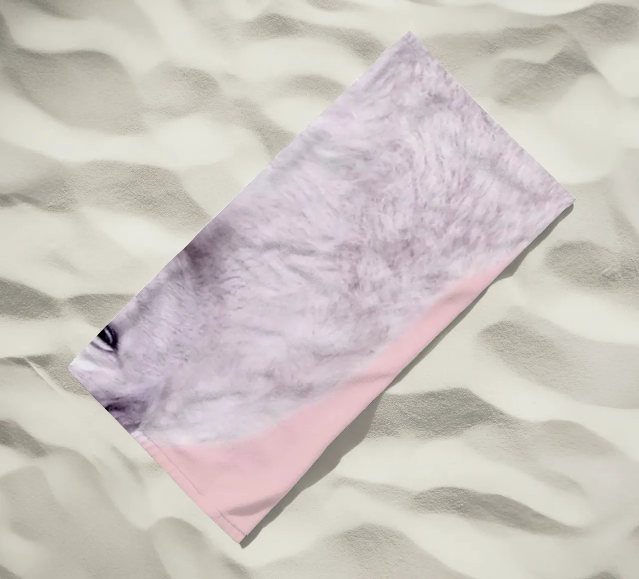 Llama Unicorn telo mare da Paul Fuentes Design