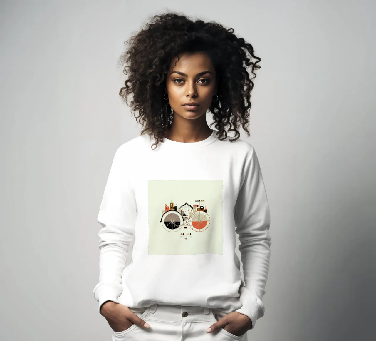 Free Cycle sweatshirt van Petros Afshar