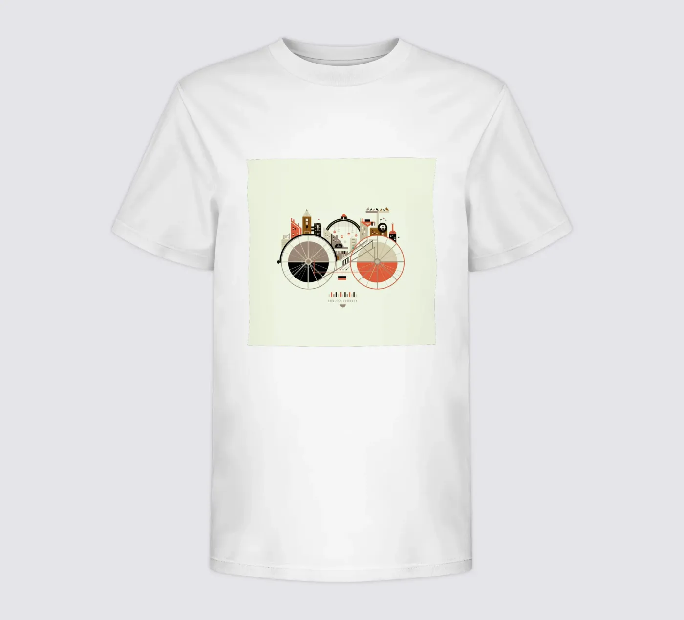 Free Cycle t-shirt bambini da Petros Afshar