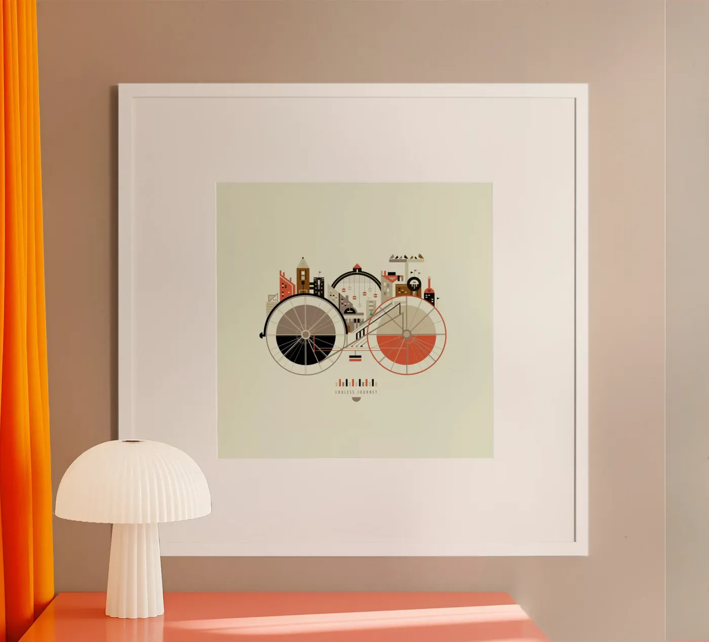 Free Cycle poster da Petros Afshar