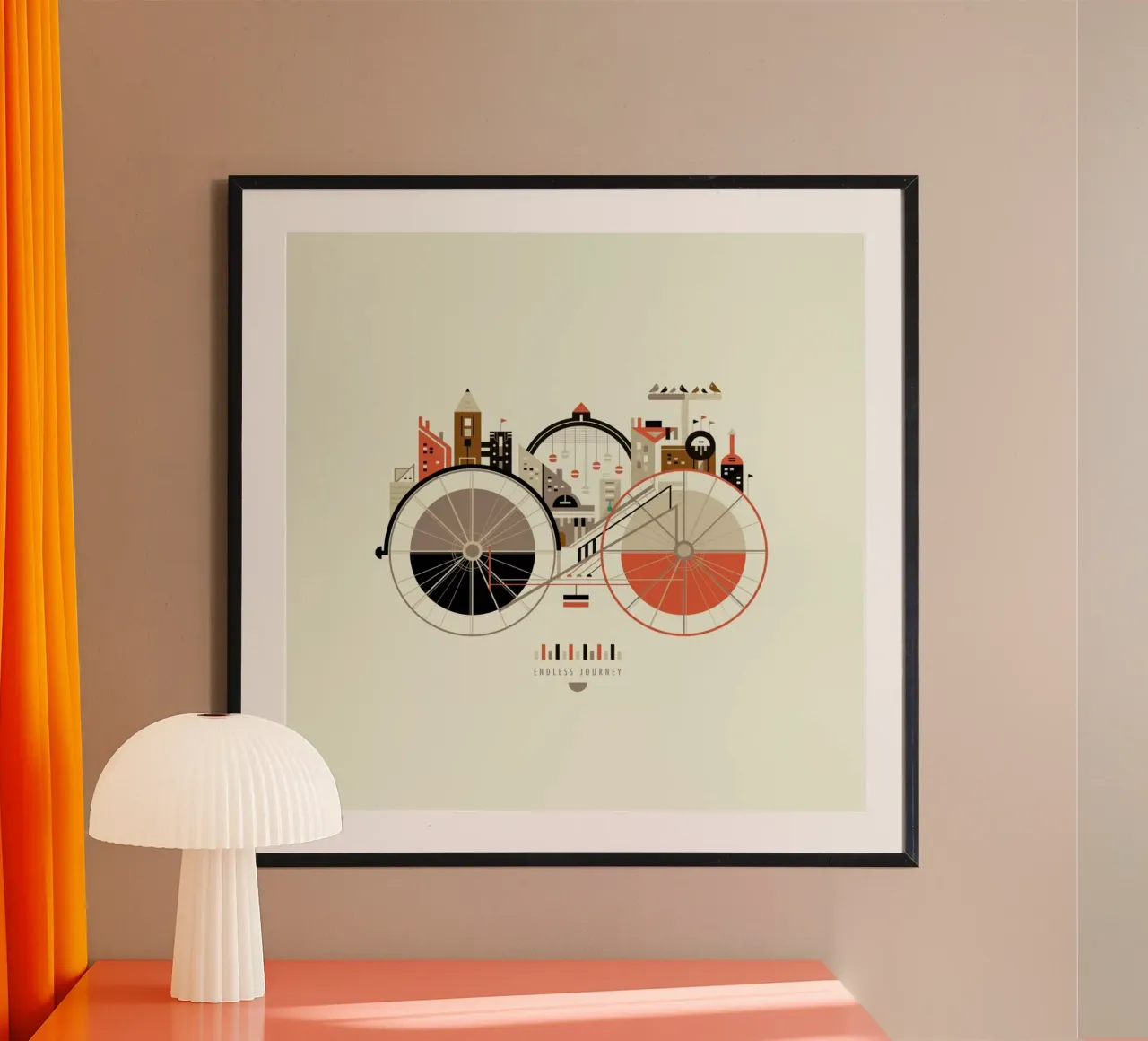 Free Cycle poster da Petros Afshar