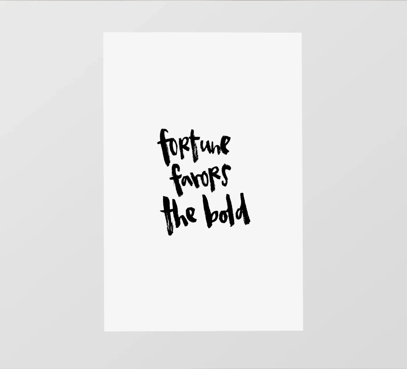 Bold telo in pvc da Brushmeetspaper