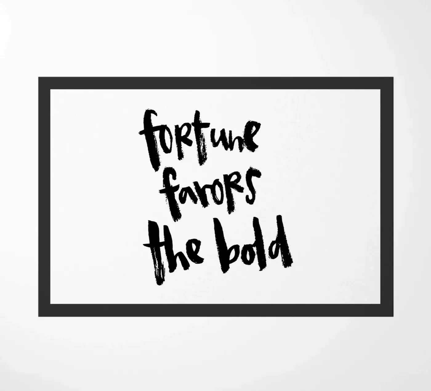 Bold paillasson de Brushmeetspaper