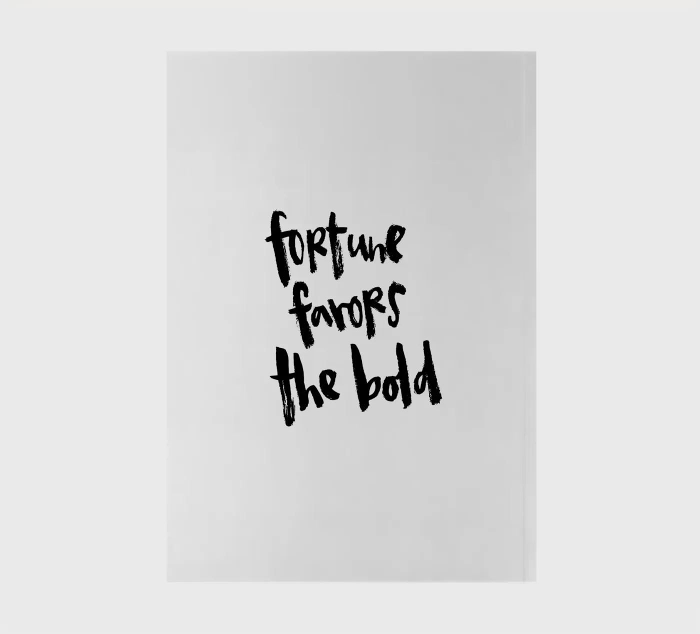 Bold notebook by Brushmeetspaper