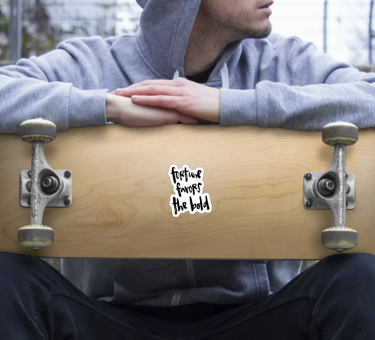 Bold sticker by Brushmeetspaper