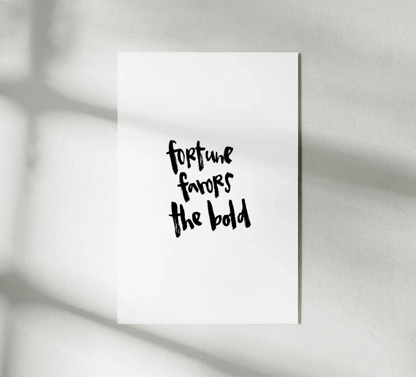 Bold acrylic glass by Brushmeetspaper