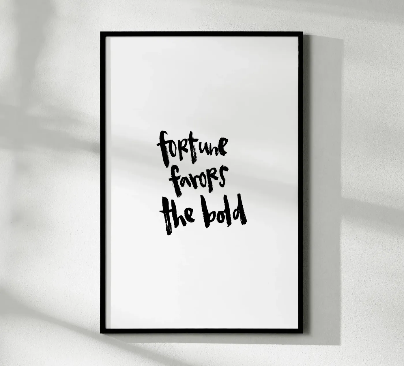 Bold Poster von Brushmeetspaper