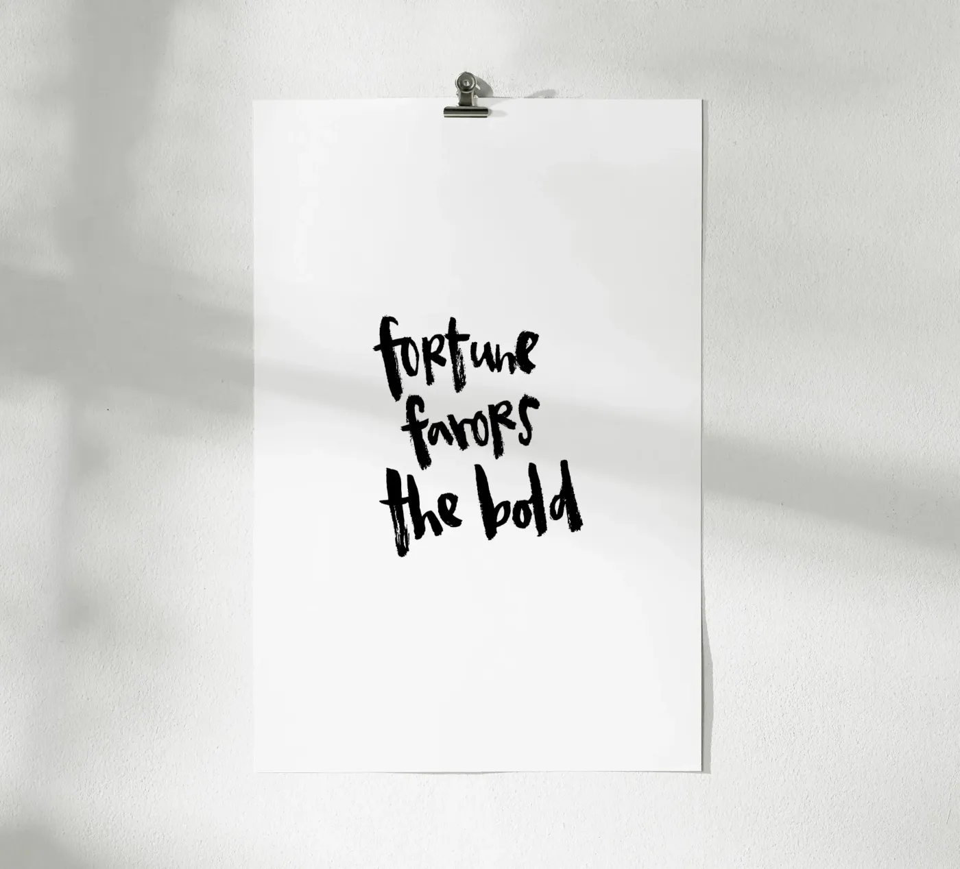 Bold poster de Brushmeetspaper