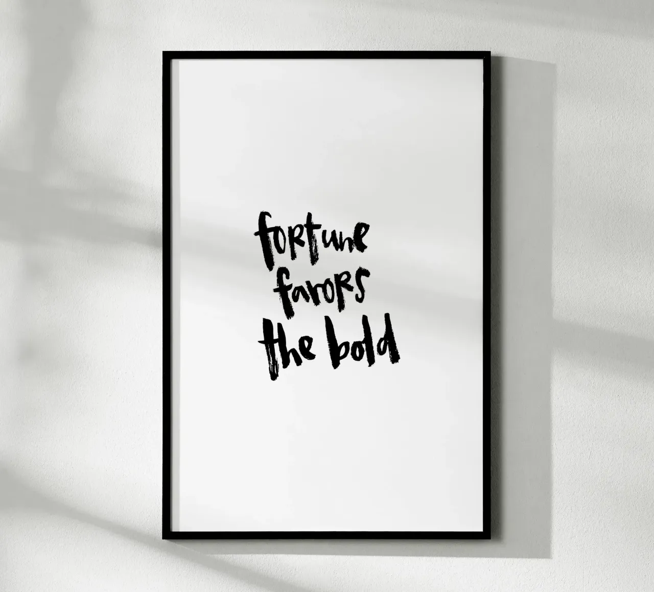 Bold poster by Brushmeetspaper
